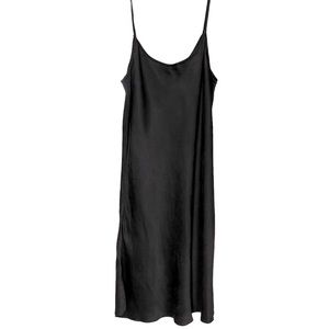 Patricia Fieldwalker Adagio collection silk black dress.